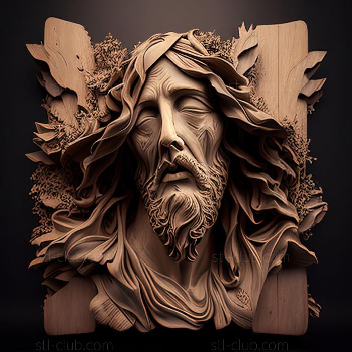 3D model st jesus (STL)